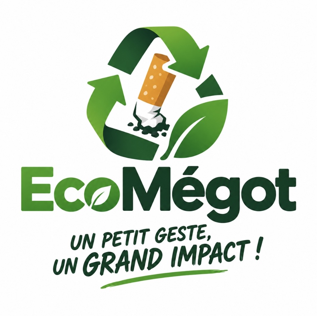 EcoMégot logo — A small gesture, a big impact